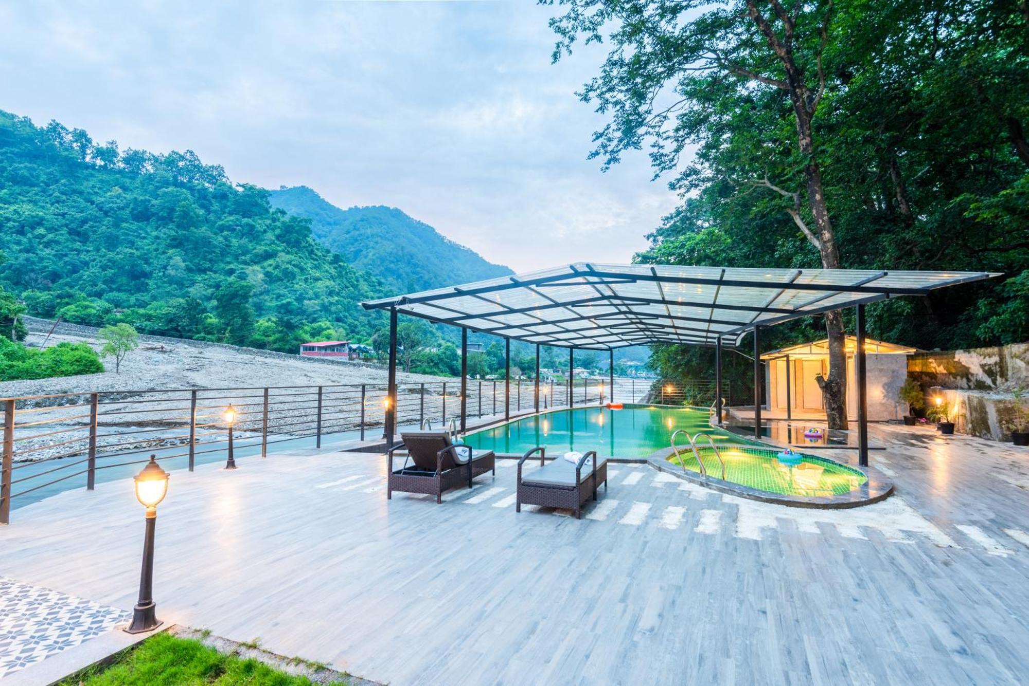Dls Divine River Resort And Spa, Рішикеш Екстер'єр фото